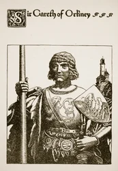 Sir Gareth de Orkney, ilustración de 